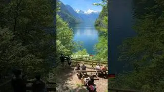 Königssee 🇩🇪😍 самое популярное озеро Германии #германия