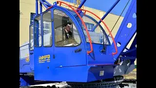 Гусеничный кран ДЭК 321 с новой современной кабиной