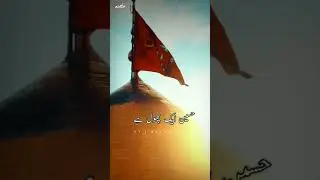 Ya Hussain Maula Hussain | #hafiztahirqadri #muharram #youtubeshorts #islamic #shorts