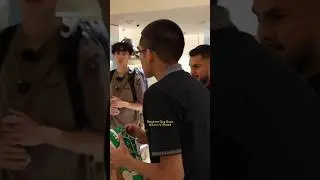 Random guy buys N3on LV shoes