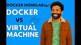 [Docker Homelab EP 1] Docker vs Virtual Machines Explained + First Container (Hands-On Tutorial)