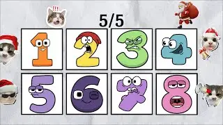 Tongue Twister Game: Numbers Challenge! 1234 (Say The Word On Beat)