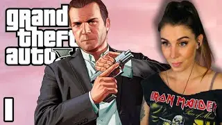 TOTAL CHAOS!  - First Time Playing Grand Theft Auto 5 - Pt1 - 