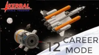 EARLY SSTO in CAREER MODE 12  -  KSP
