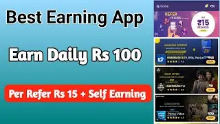 Best Earning App Without Investment! Make Money Online! Earning App 2023! Online Earning App!