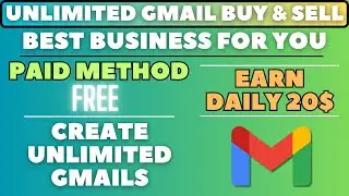 Unlimited Gmail Account Buy & Sell Business | unlimited gmail account without phone verification