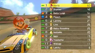 Mario kart 8 deluxe flower cup 100cc