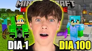 Sobreviví 100 Días en MINECRAFT HARDCORE Cap. 1