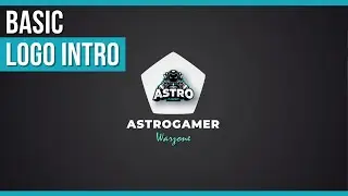 Basic Logo Reveal Intro | How to make an Simple Intro in Filmora - Free Template