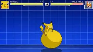 Mugen Vore: Pikachu vs Tails Doll