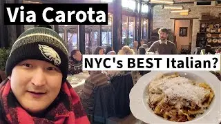 Is VIA CAROTA Worth The Hype? NYC's BEST Italian Restaurant?