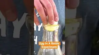 How To Get An Egg In A Bottle | Egg In A Bottle Experiment | Egg Experiments For Kids