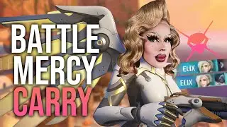Battle Mercy Carry In RANKED!