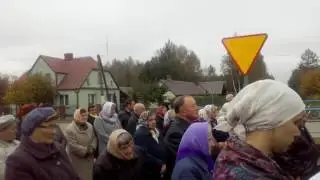 Czyze.Poswiecenie Krzyza .