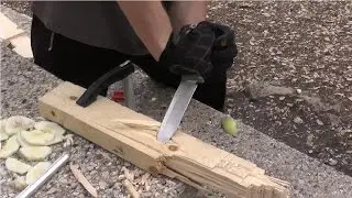 Hard use testing: Knife Research Legion #2