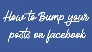 How to Bump Posts in facebook using FBAssist Pro Software