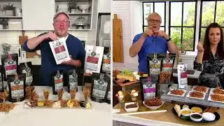 Pop Daddy (5) 7.5 oz. Packs Gourmet Pretzel Sticks on QVC