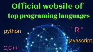 official Websites of top Programing languages | best programing website | programing languages |