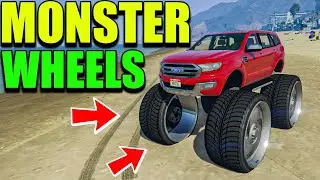 How To Get MONSTER WHEELS in GTA 5 | VStancer Mod Install (Hindi)