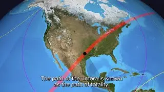 Flying Around The 2024 Eclipse Shadow
