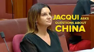 Senator Jacqui Lambie asks questions about China in Question Time