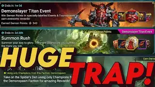 DODGE THESE TRAPS! Tholin Titan Event UPDATE Week 2! RAID: Shadow Legends
