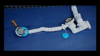Assembly of the ANI PLAST E 255 bathtub trim