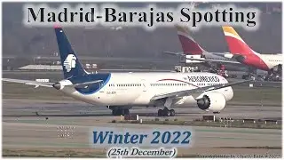 Xmas Day at Madrid-Barajas Airport (2022-12-25) 50fps