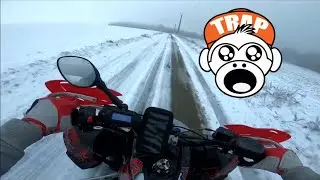 POLARIS 500 OUTLAW IN SNOW - PHONK MUSIC 2024