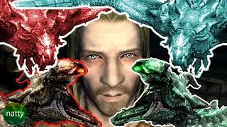 Skyrim, but All Enemies are Dragons