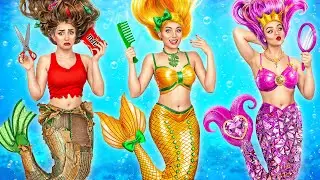 Rich vs Broke vs Giga Rich Mermaid | Funny Situations by Multi DO Challenge