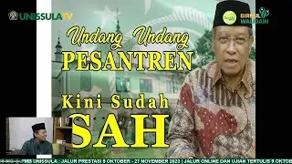 MAJELIS DHUHA UNISSULA TV : Tantangan Santri dalam Membangun Indonesia di Era Milenial