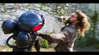 aquamanVS black manta sicily battle scenes  pt1  AQUAMAN