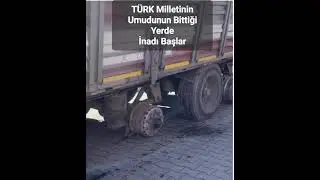 Deprem yardım tırı. O yardım ya gidecek ya gidecek