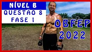 Levantando peso na piscina: OBFEP 2022, questao 8 do nivel b da 1ª fase