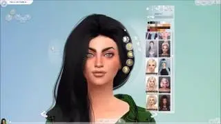 The Sims 4 CAS speed buid