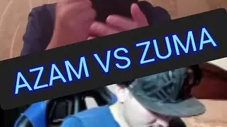 🥀AZAMM VS ZUMA CHERNATA ☝🏽 БОЙ С ТЕЛЕФОНА 🔥🔥🖤