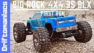 Arrma Big Rock 4x4 3S BLX First Run