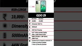 iQOO Z9 5G #shorts #iQOOZ9​ #iQOOZ9Unboxing