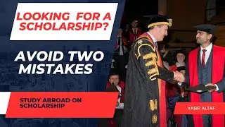 Two mistakes stopping you from securing a phd scholarship