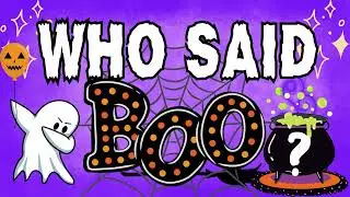 WHO said BOO? | Spooky Halloween Story! @happybimbi