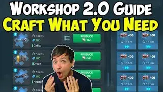 War Robots Workshop 2.0 Feature: Crafting Guide - WR Test Server 4.2