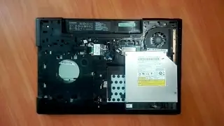 Как снять, поменять оптический привод (CD-ROM) на ноутбуке Lenovo G505