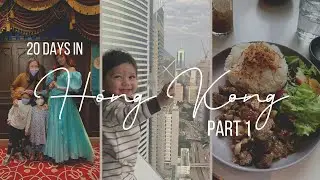 Hong Kong vlog - We're back! Week 1 of 3 travel itinerary with kids, food, disneyland, jet lag