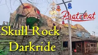 Skull Rock Fluch der Piraten Darkride Geisterbahn Prater Wien onride 2024