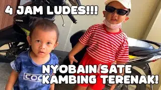 4 JAM LUDES!!! SATE KAMBING PALING ENAK KESUKAAN CACA CANUM. BUKA PAGI SIANG HABIS!!!