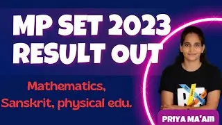 MP SET 2023 RESULT OUT | MPPSC SET RESULT | MP SET CUT OFF 2023 | JRF VIBES