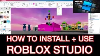 HOW TO install ROBLOX STUDIO and use it to make Games!! (On A MAC)