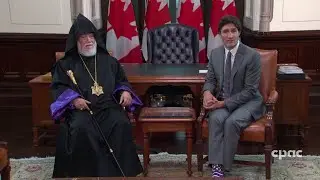 PM Justin Trudeau meets with Armenian Pontiff Aram I – June 6, 2023