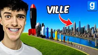 NUCLEAR BOMBS vs GARRY'S MOD CITY... (I'm shocked)